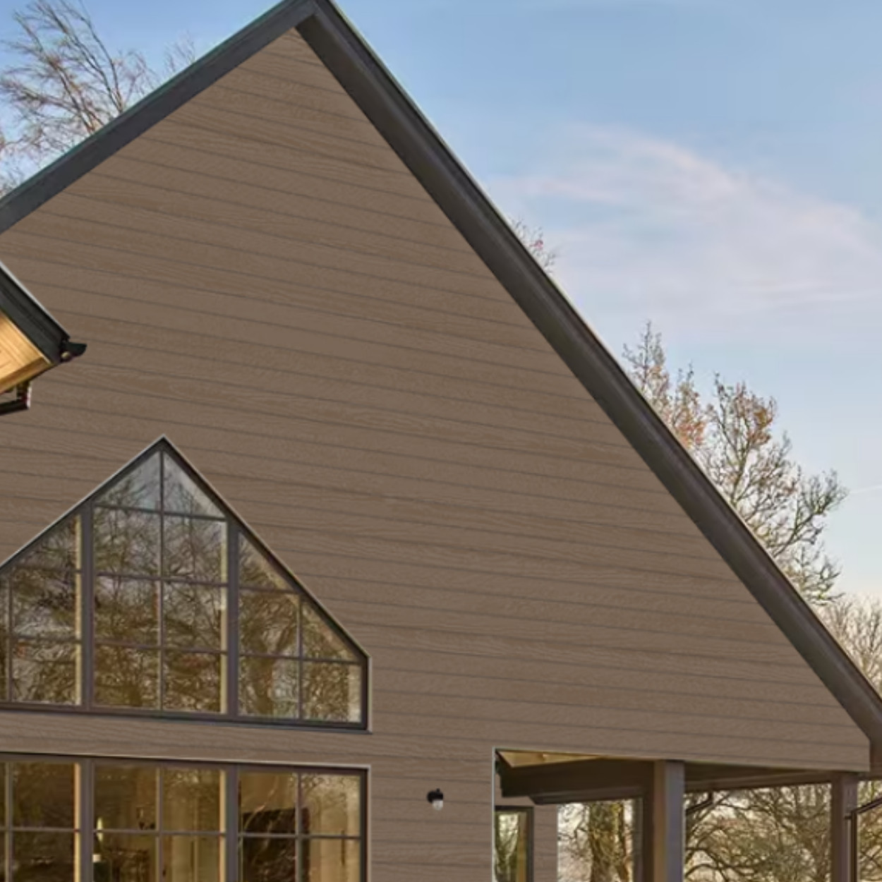 HardiePlank® VL Gevelbekleding Cedar Houtnerf Chestnut Brown